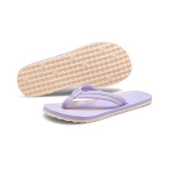 Klapki Puma Epic Flip V2 unisex. Fioletowe klapki Puma, bez wzorów, bez obcasa. Za 290.00 zł.