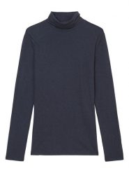 Marc O´Polo Koszulka w kolorze granatowym rozmiar: XS. Niebieskie koszulki polo xs, bez wzorów, z bawełny, bez kołnierzyka, bez ramiączek. Za 66.00 zł.