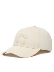 Coach Czapka z daszkiem 29CCN89 Écru. Białe czapki Coach, bez wzorów, z bawełny. Za 209.99 zł.