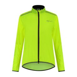 Kurtka przeciwdeszczowa damska Rogelli Essential. Żółte kurtki sportowe Rogelli, s, bez wzorów, bez kaptura, rowerowe. Za 329.00 zł.