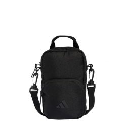 Torba ADIDAS PRIME ORGANIZER. Czarne torby na ramię Adidas, bez wzorów, z materiału, eleganckie, na ramię, bez dodatków. Za 89.95 zł.