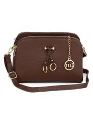 Mia Tomazzi Skórzana torebka "Certosa" w kolorze ciemnobrązowym - 24 x 16 x 8 cm rozmiar: onesize. Brązowe torby na ramię Mia Tomazzi, bez wzorów, z materiału, na ramię, bez dodatków. Za 260.99 zł.