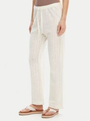 Roxy Spodnie materiałowe ERJX603437 Écru Regular Fit. Spodnie materiałowe Roxy, m, bez wzorów, z bawełny. Za 169.99 zł.