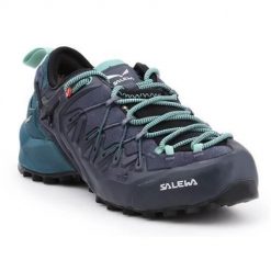 Buty trekkingowe damskie Salewa WS Wildfire Edge Gtx. Szare trekkingi Salewa, z gore-texu, trekkingowe. Za 956.00 zł.