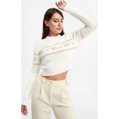 Sweter z wełną CHIARA FERRAGNI. Swetry Chiara Ferragni, xs, bez wzorów, z wełny, bez ramiączek. W wyprzedaży za 604.17 zł.