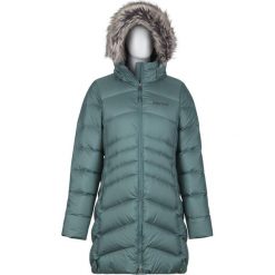 Marmot Płaszcz damski Wm's Montreal Coat Mallard Green S. Zielone kurtki sportowe Marmot, s, bez wzorów, z puchu, bez kaptura. W wyprzedaży za 695.00 zł.