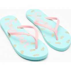 Japonki - Niebieski. Niebieskie klapki Cropp, bez wzorów, bez obcasa. W wyprzedaży za 9.99 zł.
