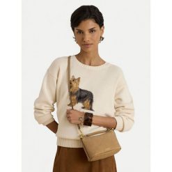 Torebka LAUREN RALPH LAUREN. Brązowe torebki klasyczne Lauren Ralph Lauren, bez wzorów, bez dodatków. Za 1,299.00 zł.