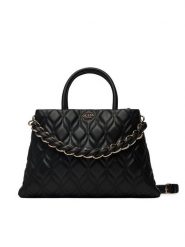 Guess Torebka Maxine HWQG97 33060 Czarny. Czarne torebki klasyczne Guess, z aplikacjami, ze skóry, bez dodatków. Za 674.99 zł.