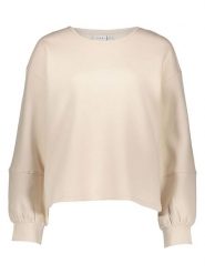 Vila Bluza w kolorze beżowym rozmiar: M. Brązowe bluzy sportowe Vila, m, bez wzorów, z bawełny, bez kaptura. Za 87.81 zł.