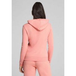 Damska bluza z kapturem z logo No.1 ESS PUMA Pink Fruit. Białe bluzy Puma, l, bez wzorów, z kapturem. Za 159.00 zł.