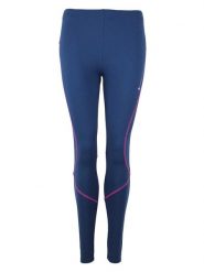 Peak Mountain Legginsy w kolorze granatowym rozmiar: L. Niebieskie legginsy Peak Mountain, l, bez wzorów, z materiału, z standardowym stanem. Za 48.05 zł.