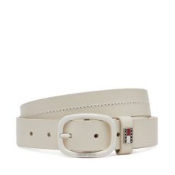 Pasek Damski Tommy Jeans. Białe paski Tommy Jeans, bez wzorów, z jeansu. Za 139.99 zł.