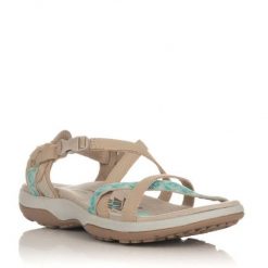 Sandały SKECHERS REGGAE SLIM VACAY Jasnobrązowy. Brązowe sandały Skechers, bez wzorów, z syntetyku, bez obcasa, bez zapięcia. Za 253.99 zł.