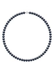 Pearline Naszyjnik perłowy w kolorze tahiti - dł. 42 cm rozmiar: onesize. Niebieskie naszyjniki Pearline, z perłą, złote. Za 587.99 zł.