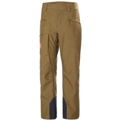 Spodnie narciarskie dla kobiet Helly Hansen Powderqueen. Brązowe spodnie narciarskie Helly Hansen, bez wzorów, narciarskie. Za 1,175.00 zł.