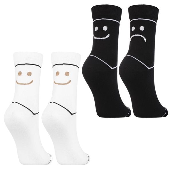 Mix Kolor Damskie Skarpetki Moraj 2 Pary. Białe skarpety Moraj, bez wzorów. Za 29.99 zł.