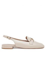Caprice Baleriny 9-29400-44 Beżowy. Brązowe baleriny Caprice, bez wzorów, ze skóry, bez obcasa. Za 235.99 zł.