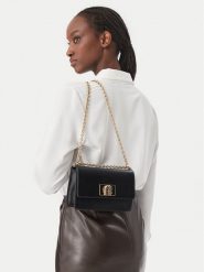 Furla Torebka BAFKACO ARE000 O6000 Czarny. Czarne torebki klasyczne Furla, bez wzorów, ze skóry, bez dodatków. Za 1,559.00 zł.