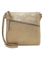 Tamaris Torebka "Alessia" w kolorze złotym - 28 x 28 x 5 cm rozmiar: onesize. Żółte torby na ramię Tamaris, bez wzorów, z materiału, na ramię, bez dodatków. Za 60.99 zł.