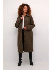 Kaffe Płaszcz przejściowy w kolorze khaki rozmiar: 42. Brązowe płaszcze Kaffe, bez wzorów, bez kaptura. Za 233.33 zł.