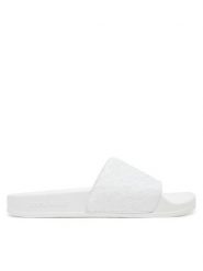 Karl Kani Klapki Pool Slide Prm PD00006204 Biały. Białe klapki Karl Kani, bez wzorów, z tworzywa sztucznego, bez obcasa. Za 129.99 zł.