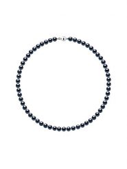 Mitzuko Naszyjnik perłowy w kolorze tahiti - dł. 42 cm rozmiar: onesize. Czarne naszyjniki Mitzuko, z perłą, srebrne. Za 347.99 zł.