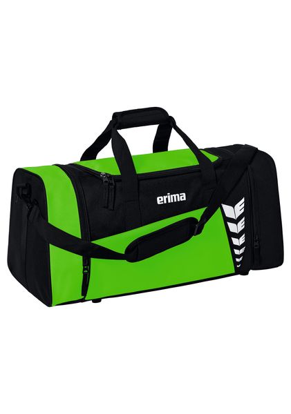 Torba sportowa Erima Six Wings. Czarne torby na ramię Erima, bez wzorów, z materiału, sportowe, na ramię, z nadrukiem, bez dodatków. Za 119.99 zł.