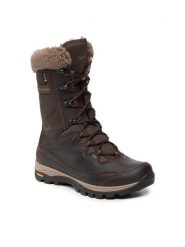 Meindl Śniegowce Novara Lasy Gtx GORE-TEX 7622 Brązowy. Brązowe botki Meindl, bez wzorów, z gore-texu, bez obcasa, bez zapięcia. Za 1,399.00 zł.