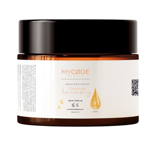 MyCode Beauty Krem odżywczy na noc Ceramide Harmony Kremy do twarzy 50 ml. Kremy do twarzy MyCode Beauty. Za 194.99 zł.