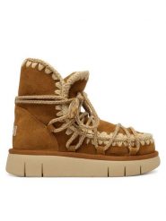 Mou Śniegowce MU.FW531024A Brązowy. Brązowe trapery i śniegowce Mou, ze skóry. Za 1,139.00 zł.