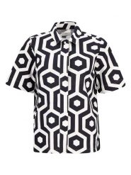 FYNCH-HATTON Bluzka w kolorze czarno-białym rozmiar: 36. Białe bluzki Fynch-Hatton, bez wzorów, z bawełny, bez kołnierzyka, bez ramiączek. Za 108.99 zł.