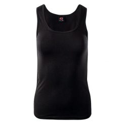 Tank Top Damski Bez Rękawów Mily. Czarne topy IQ, bez wzorów, bez kołnierzyka, bez ramiączek. Za 60.99 zł.