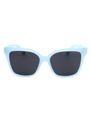 Polaroid Damskie okulary przeciwsłoneczne w kolorze błękitno-czarnym rozmiar: 54. Czarne okulary przeciwsłoneczne Polaroid, bez wzorów, z tworzywa sztucznego. Za 129.95 zł.
