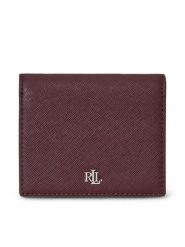 LAUREN RALPH LAUREN Portfel damski 432962112015 Bordowy. Czerwone portfele Lauren Ralph Lauren, bez wzorów, ze skóry. Za 419.99 zł.