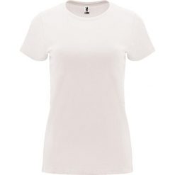 Damska Koszulka Z Krótkim Rękawem Capri. Białe bluzki ROLY, s, bez wzorów, sportowe, bez kołnierzyka, bez ramiączek. Za 29.99 zł.