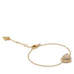 Bransoletka Guess. Żółte bransoletki Guess, złote. Za 249.99 zł.