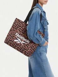 Reebok Torebka CWBEO-RBK-B-007-10 Brązowy. Brązowe shopper Reebok, bez wzorów, z materiału, bez dodatków. Za 119.99 zł.