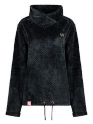 Geographical Norway Bluza polarowa "Trinita" w kolorze czarnym rozmiar: L. Czarne bluzy Geographical Norway, l, bez wzorów, z polaru, bez kaptura. Za 91.77 zł.