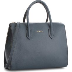 Torebka FURLA - Pin 978805 B BMJ9 B30 Ardesia e. Niebieskie torby na ramię Furla, bez wzorów, ze skóry, na ramię, bez dodatków. W wyprzedaży za 679.00 zł.