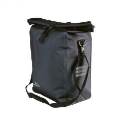 Torba Rowerowa Wodoodporna Mała 18,5 Litra 27 X 49 X 14 Cm - Czarna. Czarne torby na ramię GREENLANDS, bez wzorów, z materiału, biznesowe, na ramię, małe, bez dodatków. Za 219.60 zł.