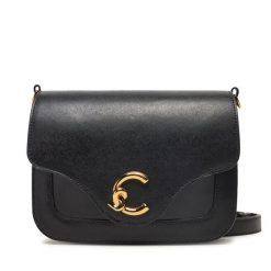 Torebka Coccinelle. Czarne listonoszki Coccinelle, bez wzorów, bez dodatków. Za 1,479.00 zł.