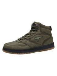 Kangaroos Sneakersy "K-Watch Bliz" w kolorze khaki rozmiar: 46. Brązowe trampki KangaROOS, bez wzorów, z materiału, za kostkę, bez zapięcia. Za 171.28 zł.
