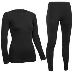 Bielizna termiczna damska Spokey Coldy. Czarna bielizna sportowa Spokey, l, bez wzorów. W wyprzedaży za 104.99 zł.