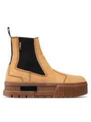Puma Sztyblety Mayze Chelsea Suede Wn's 382829 04 Żółty. Żółte botki Puma, bez wzorów, ze skóry, bez obcasa, na płaskiej podeszwie, bez zapięcia. Za 599.99 zł.