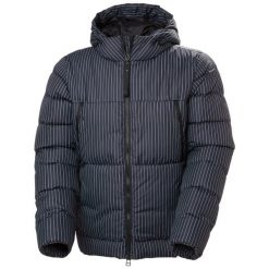 Kurtka z kapturem Helly Hansen W22 Arc. Szare kurtki narciarskie Helly Hansen, bez wzorów, z puchu, z kapturem, narciarskie. W wyprzedaży za 1,884.00 zł.