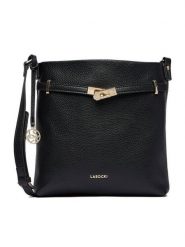 Lasocki Torebka CEO-LSK-L-010-09 Czarny. Czarne listonoszki Lasocki, bez wzorów, z materiału, bez dodatków. Za 169.99 zł.