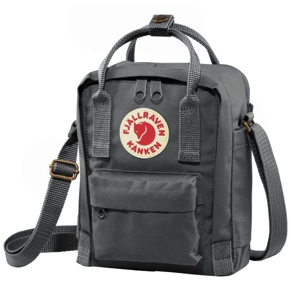 Saszetka Fjallraven Kanken Sling - graphite. Szare torby na ramię Fjällräven, bez wzorów, klasyczne, na ramię, bez dodatków. Za 299.99 zł.