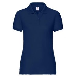 Koszulka Polo Damska. Niebieskie koszulki polo FRUIT OF THE LOOM, xs, bez wzorów, bez kołnierzyka, bez ramiączek. Za 78.99 zł.