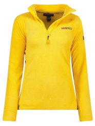 Geographical Norway Bluza polarowa w kolorze żółtym rozmiar: XL. Żółte bluzy Geographical Norway, xl, bez wzorów, z polaru, bez kaptura. Za 66.45 zł.